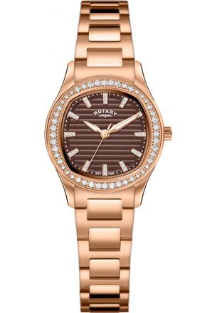 Rotary Womens RLB10020-16 Ladies Heritage Watch - Rose Gold - One Size