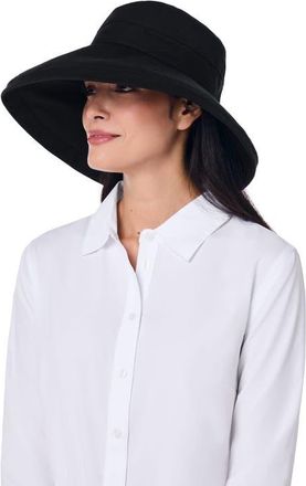 Coolibar Womens Sydney Kettle Brim Hat, UPF 50+ Sun Protection in Black at Nordstrom