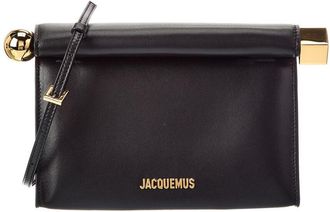 Jacquemus The Rond Carre Leather Clutch