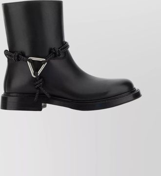 Bottega Veneta leather ankle boots