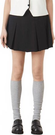 Suncoo Bento Skirt In Noir