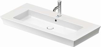Duravit Duravit - Lavabo Tulip Blanco, Ancho 750mm, 1 Agujero Para Grifo, Con