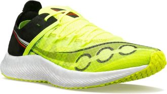 Saucony Womens Sinister Shoe In Citron/black
