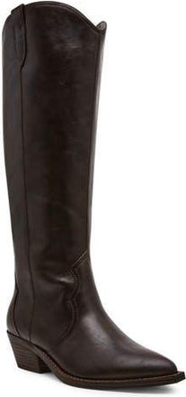 Dolce Vita Kit Knee High Boot in Dark Brown Smooth at Nordstrom Rack, Size 6.5 Regular Calf