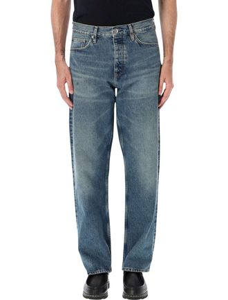 Sunflower Dirty Tint Organic Cotton Vintage Finish Twisted Seams Loose Jeans