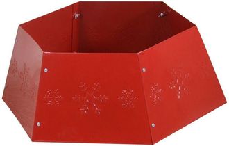 Vacchetti Cubre Eje Met&aacute;lico Plegable Hexagonal Rojo Cm&oslash;68h25