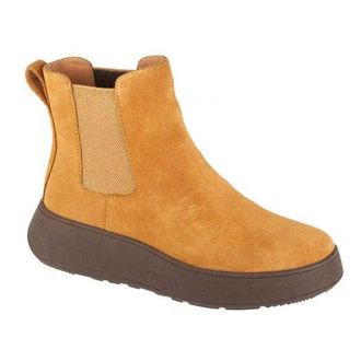 FitFlop Fit Flop Dames/Dames F-Mode Leren Enkellaarsjes (Bruin)