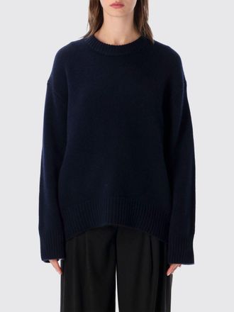 Lisa Yang Maglia girocollo in 100% cashmere relaxed fit con spalle scese