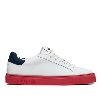Hide&Jack Sneakers, male, White, Size: 7 US Essence Sky Low Top Sneaker