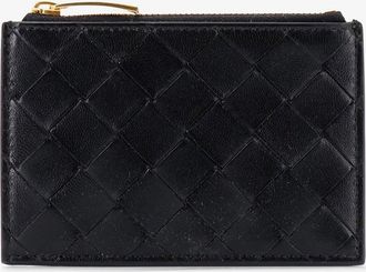 Bottega Veneta Portacarte in pelle con motivo Intrecciato - BOTTEGA VENETA - gender_Woman
