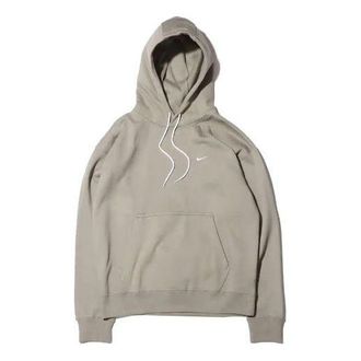 Nike Mens Nike Logo Embroidered Solid Color Fleece Lined Green DA0316-320