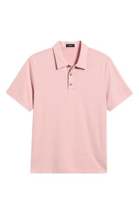 Theory Bron in Anemone Milano Polo in Chalk Pink - Vin at Nordstrom, Size Xx-Large