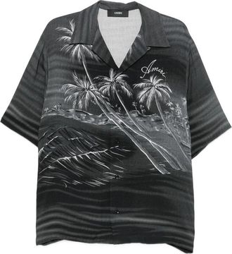 Amiri Palm Tree-print Shirt