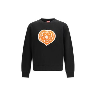Kenzo Black Cotton Mens Sweatshirt