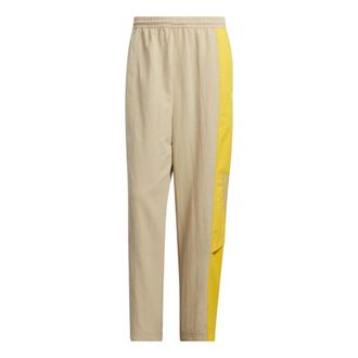 adidas Neo Track Pants Beige Yellow HN4721