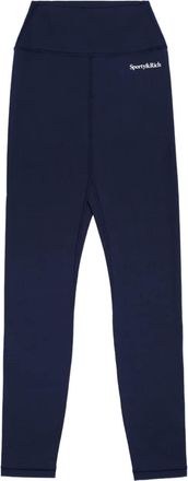 Sporty & Rich Pantaloni sportivi a vita alta - Blu