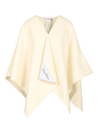 Max Mara Asymmetrical Poncho