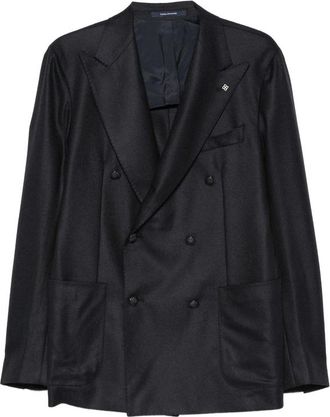 Tagliatore Double-breasted Buttoned Blazer