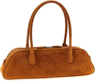 Magda Butrym Womens Brown Calfskin Shoulder Bag