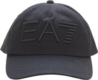 Emporio Armani Berretto con visiera Nero EA7 Uomo