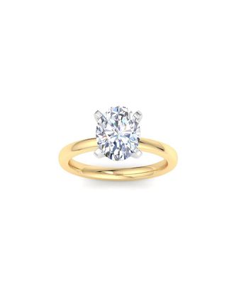 SuperJeweler Superjeweler 14K 3.00 Ct. Tw. Lab-Grown Diamond Ring