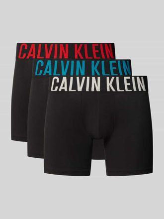 Calvin Klein Underwear Boxershorts aus Baumwoll-Mix im 3er-Pack in Black, Gr&ouml;&szlig;e XXL
