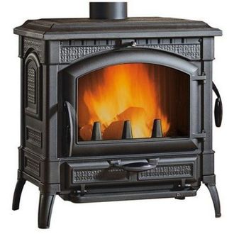 Nordica Estufa De Le&ntilde;a De Hierro Fundido 11,9kw Antracita. - 7119101 - Nordica Extraflame