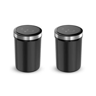 OEM 2 Recipientes De Caf&eacute; Al Vac&iacute;o Con Tapas Herm&eacute;ticas, Vac&iacute;o Autom&aacute;tico De 33 Kpa Y Apagado Mediante Pantalla T&aacute;ctil, Recipiente De Almacenamiento De 1,