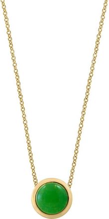 Effy Stone Pendant Necklace in Jade at Nordstrom Rack