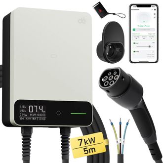 OEM Caricabatterie Per Veicoli Elettrici, 7,4 Kw, Cavo Di Ricarica Tipo 2, Corrente Regolabile