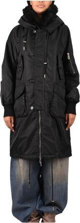 Glox Giubbino in Nylon - - Coats - Donna - Nero - L