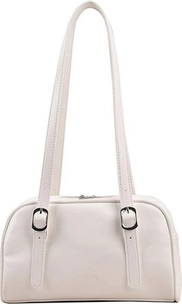 Generic Commuter Shoulder Bags For Women Designer Handbags Pure(WHITE)
