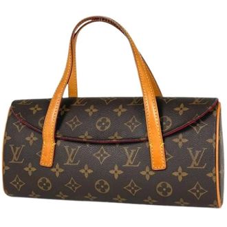 Louis Vuitton Pre-owned Handbags, female, Brown, Size: ONE SIZE Pre-owned Sonatine Handbag