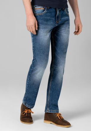Timezone Slim-fit-Jeans TIMEZONE Slim EdwardTZ, Herren, Gr. 30, L&auml;nge 34, blau, 74% Baumwolle 12% Polyester 12% Polyester (recycelt) 2% Elastan, normal, Jeans 