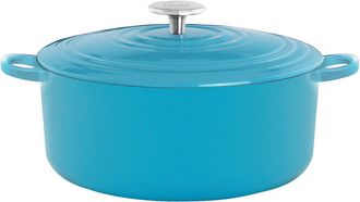 Chantal 7 Qt Round Cast Iron Dutch Oven