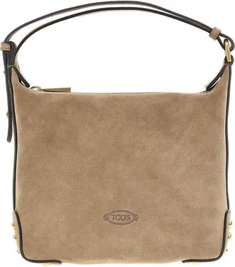 Tod's Leather Metal Dots Mini Bag Woman One Size