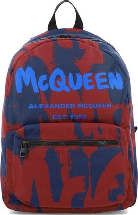 Alexander McQueen Heren, Tassen, Veelkleurig, Maat: ONE Size Nylon