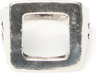 TwoJeys SQ ring - unisex - Brass - 60.1 - Silver