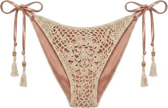 Del Maar Libi Bikini Broekje - Dames - Bikinis - Oranje - L - Polyester - Badmode