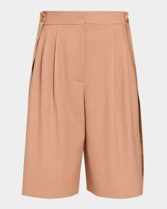 Zimmermann Clash Tuxedo Bermuda Shorts