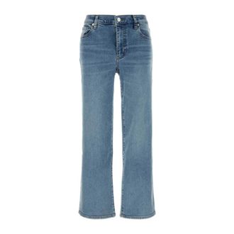 Frame Denim Straight Jeans, female, Blue, Size: W28 The Mellow Jeans