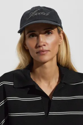 Ami Cap With Logo, Unisex, Navy Blue