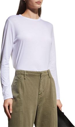 Majestic Filatures Lyocell Cotton Crewneck Tee