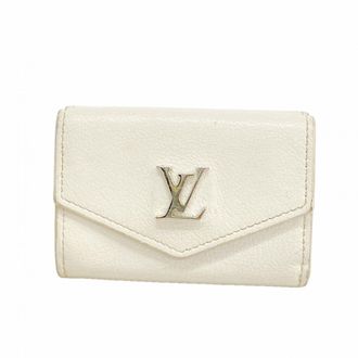 Louis Vuitton White Wallet (Tri-Fold) (Pre-Owned)