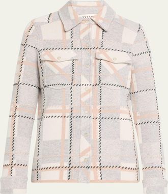 TWP Ranchers Plaid Cashmere Cardigan
