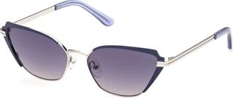 Guess Gm 0818 Zonnebril - unisex - Zonnebrillen - Grijs - 56 MM - Accessoires