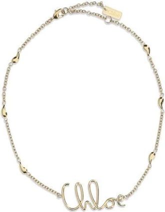 Chlo&eacute; Iconic Necklace - Dames - Kettingen - Geel - ONE Size - Accessoires