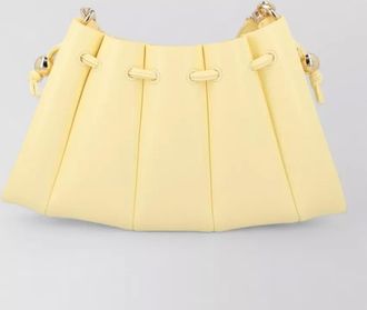 Themoir&egrave; crossbody bag satchel pleated design hardware