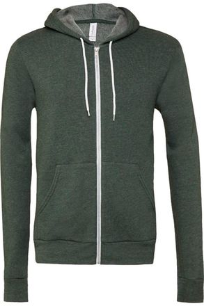 Bella + Canvas Sponge Fleece Full-Zip Hoodie