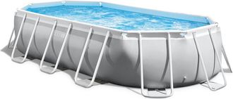 Intex Piscina Tubular Ovalada Prism - 503 X 122 Cm - Intex